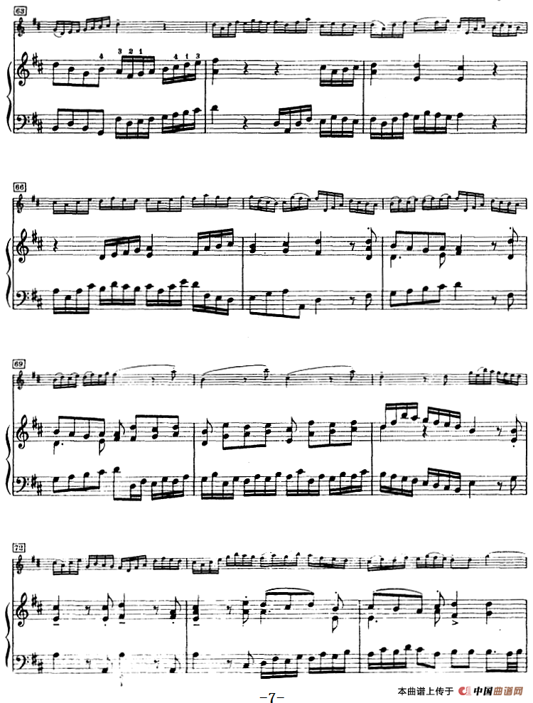 第四奏鸣曲（小提琴+钢琴）