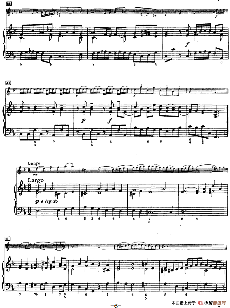 第三奏鸣曲（小提琴+钢琴）