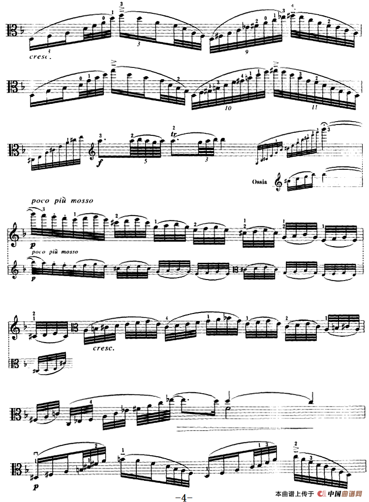 变音体系幻想曲（中提琴）