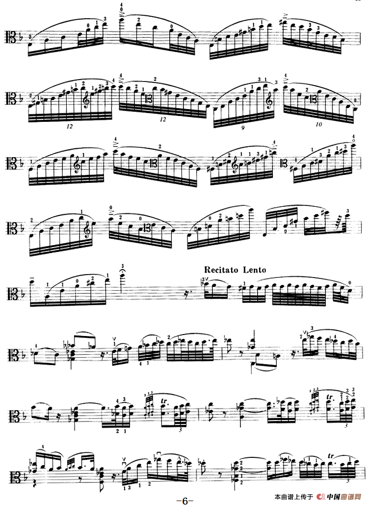 变音体系幻想曲（中提琴）