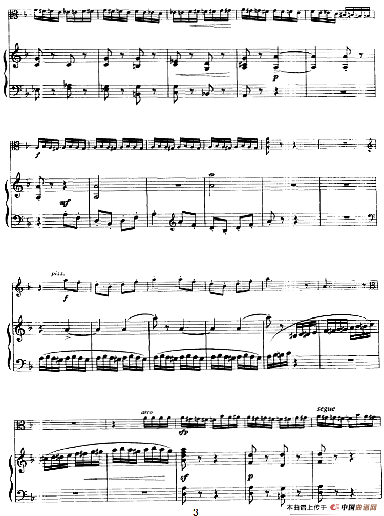 野蜂飞舞（中提琴+钢琴伴奏）