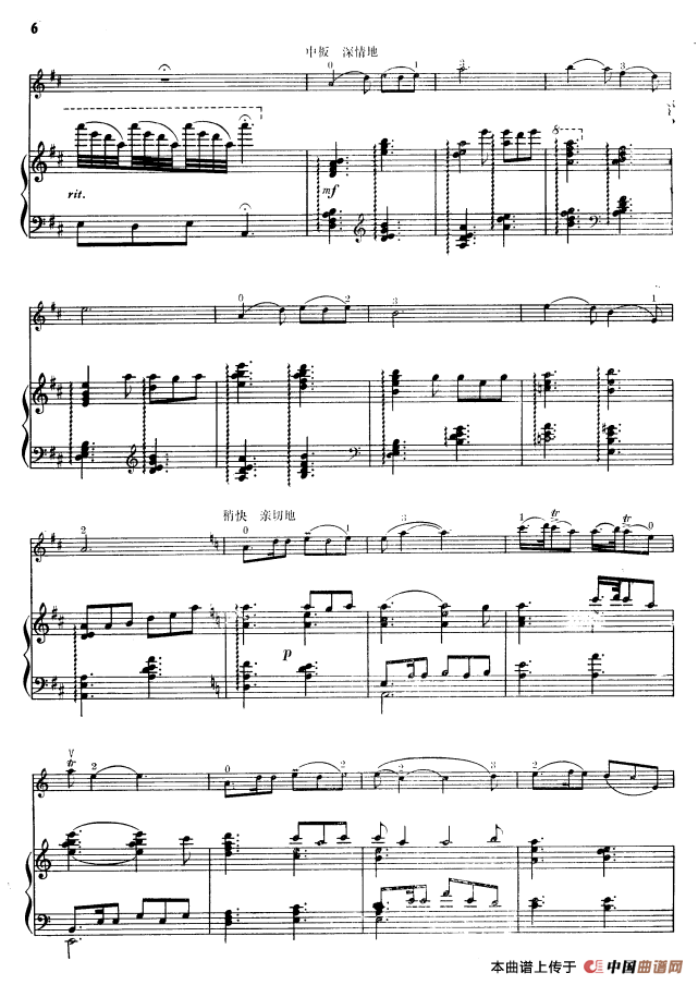 椰林迎春（小提琴+钢琴伴奏）