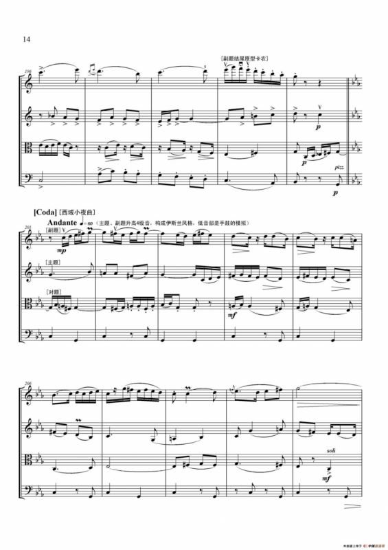 弦乐大赋格·丝绸之路上的哲学沉思（四重奏）