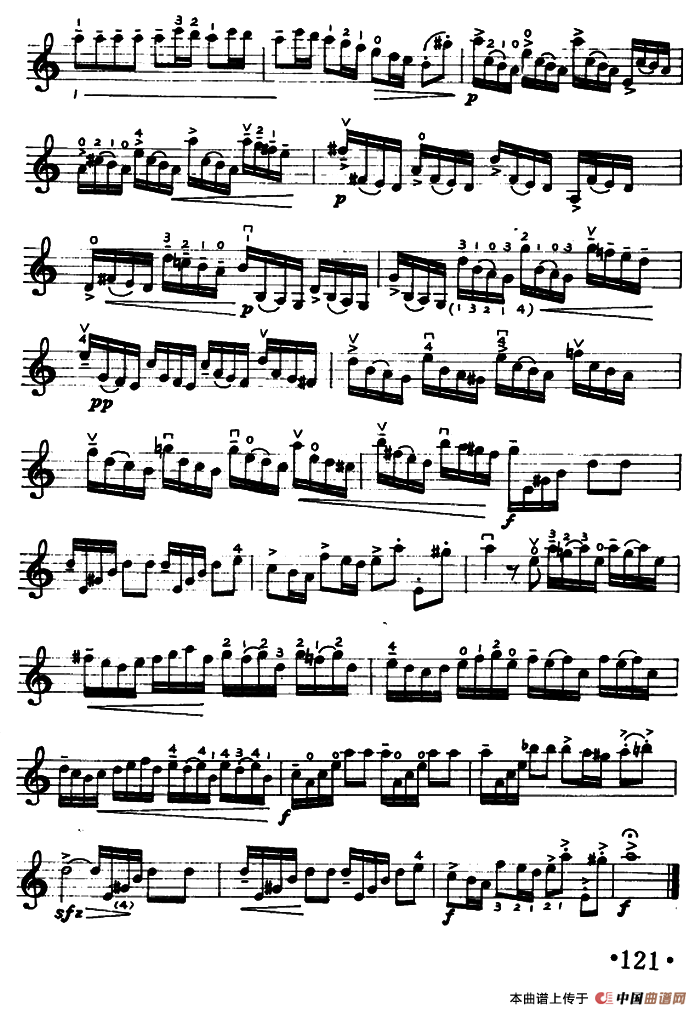 a小调协奏曲·第一乐章