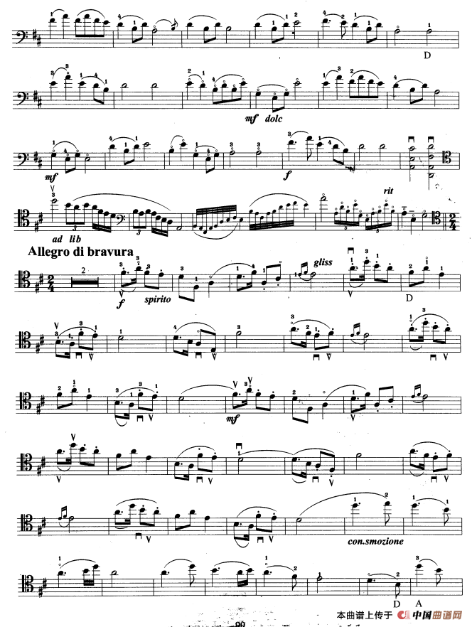 大提琴考级教程·第十级（大提琴）