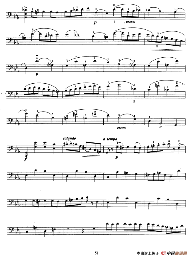 大提琴考级教程·第六级（大提琴）