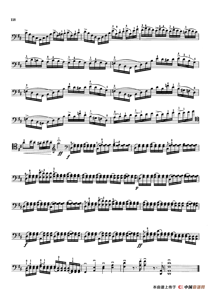 阿克莱小协奏曲 （大提琴）