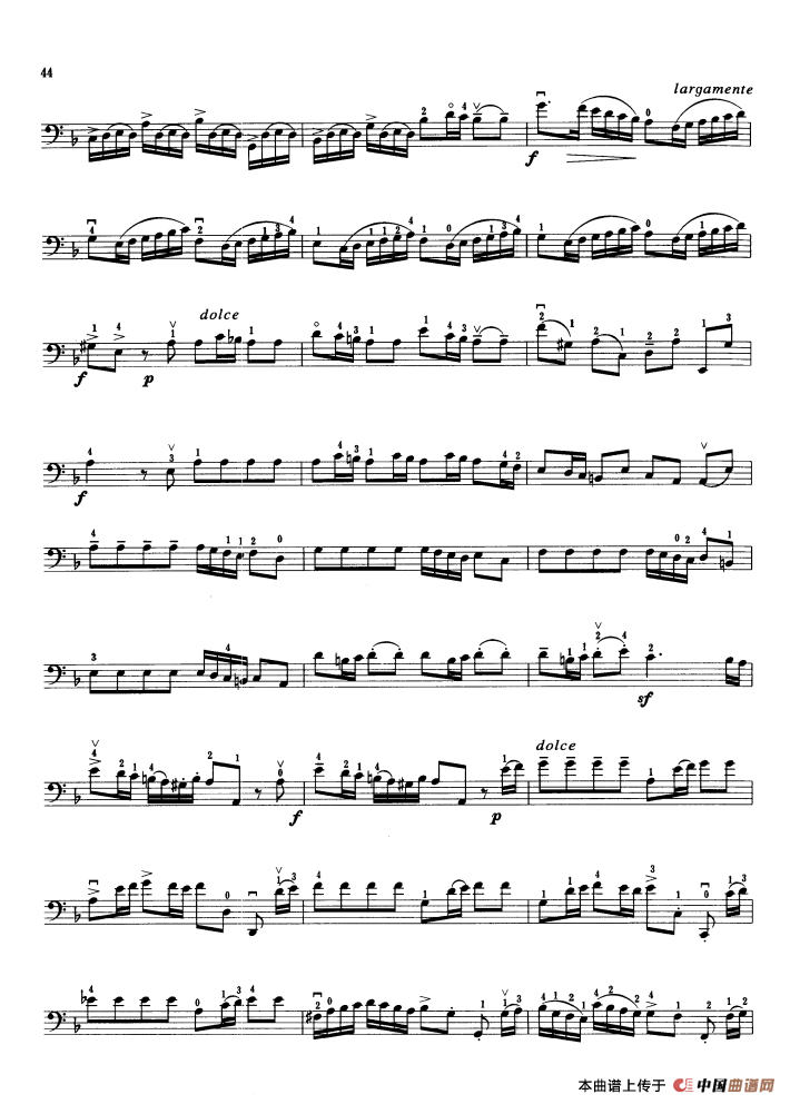 d小调协奏曲 （大提琴）