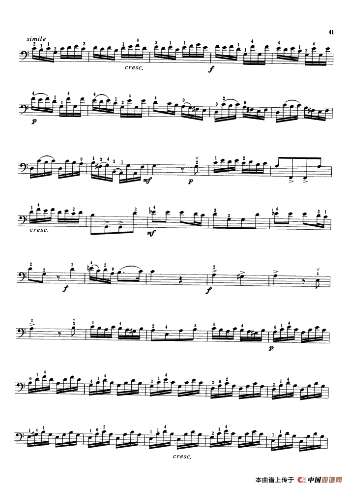 C大调协奏曲 （大提琴）