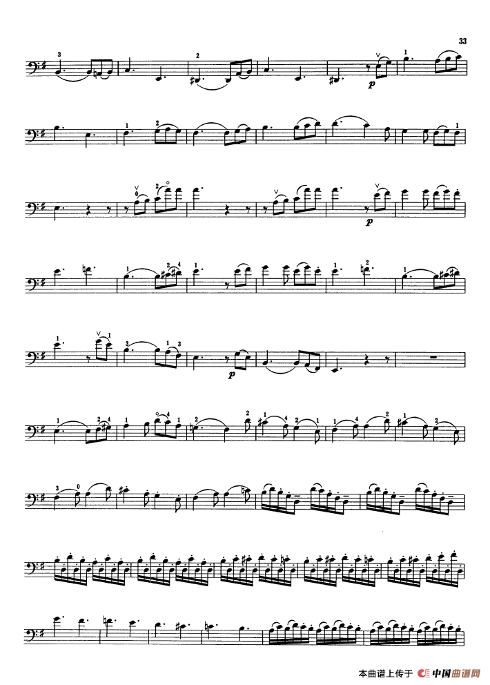 第四奏鸣曲 Op.38（大提琴）