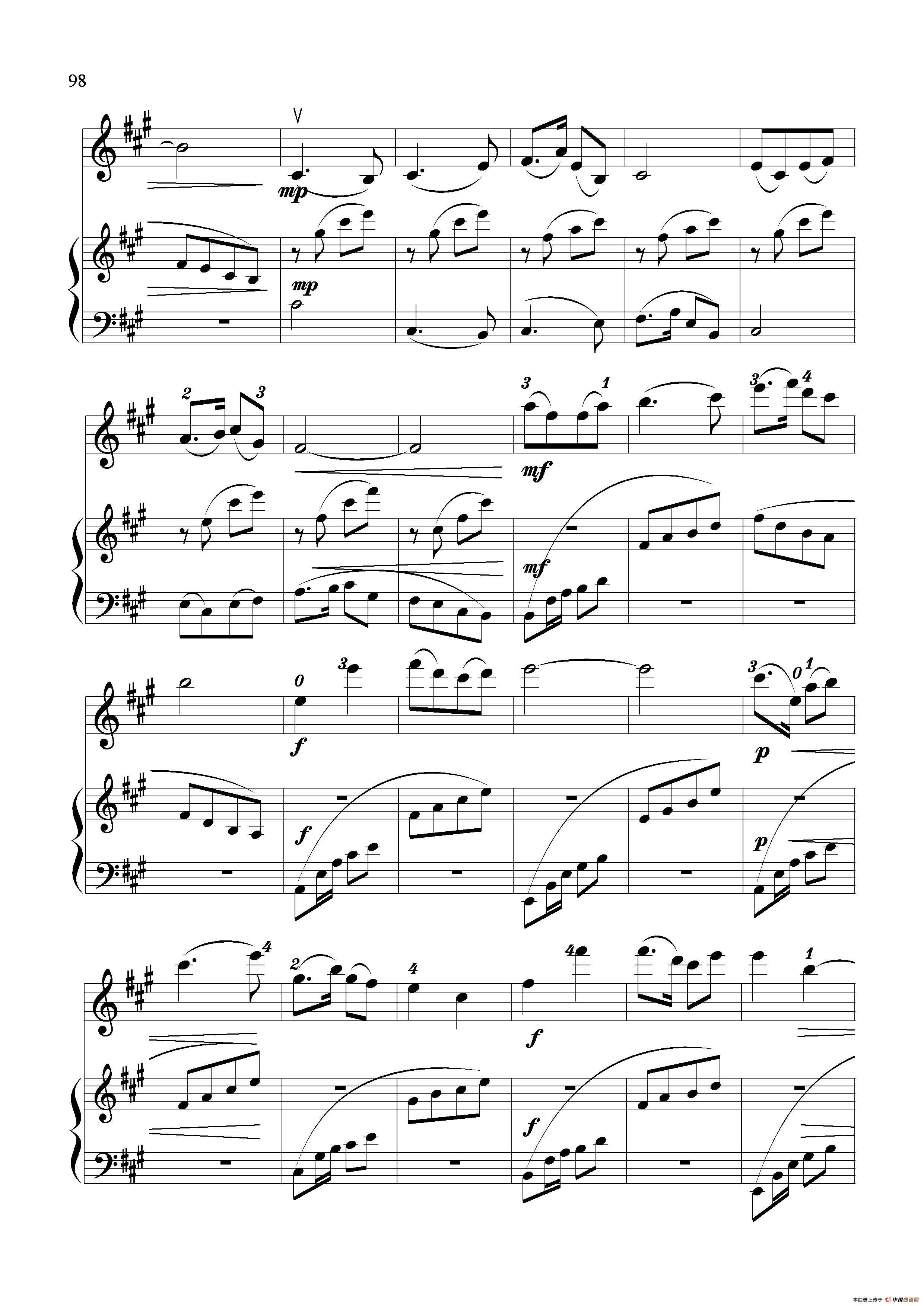 欢乐的养鸡场（小提琴独奏+钢琴伴奏）