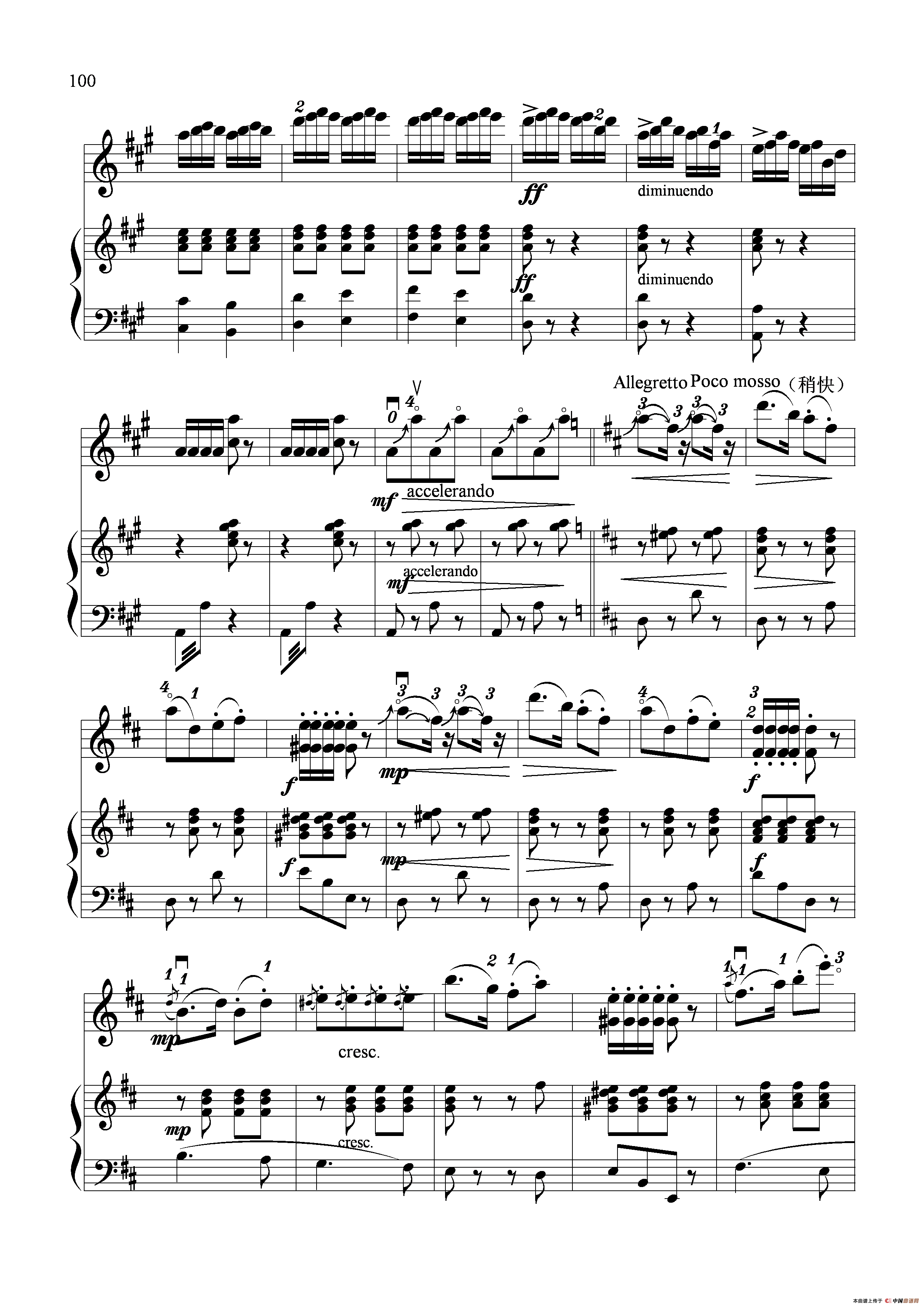 欢乐的养鸡场（小提琴独奏+钢琴伴奏）