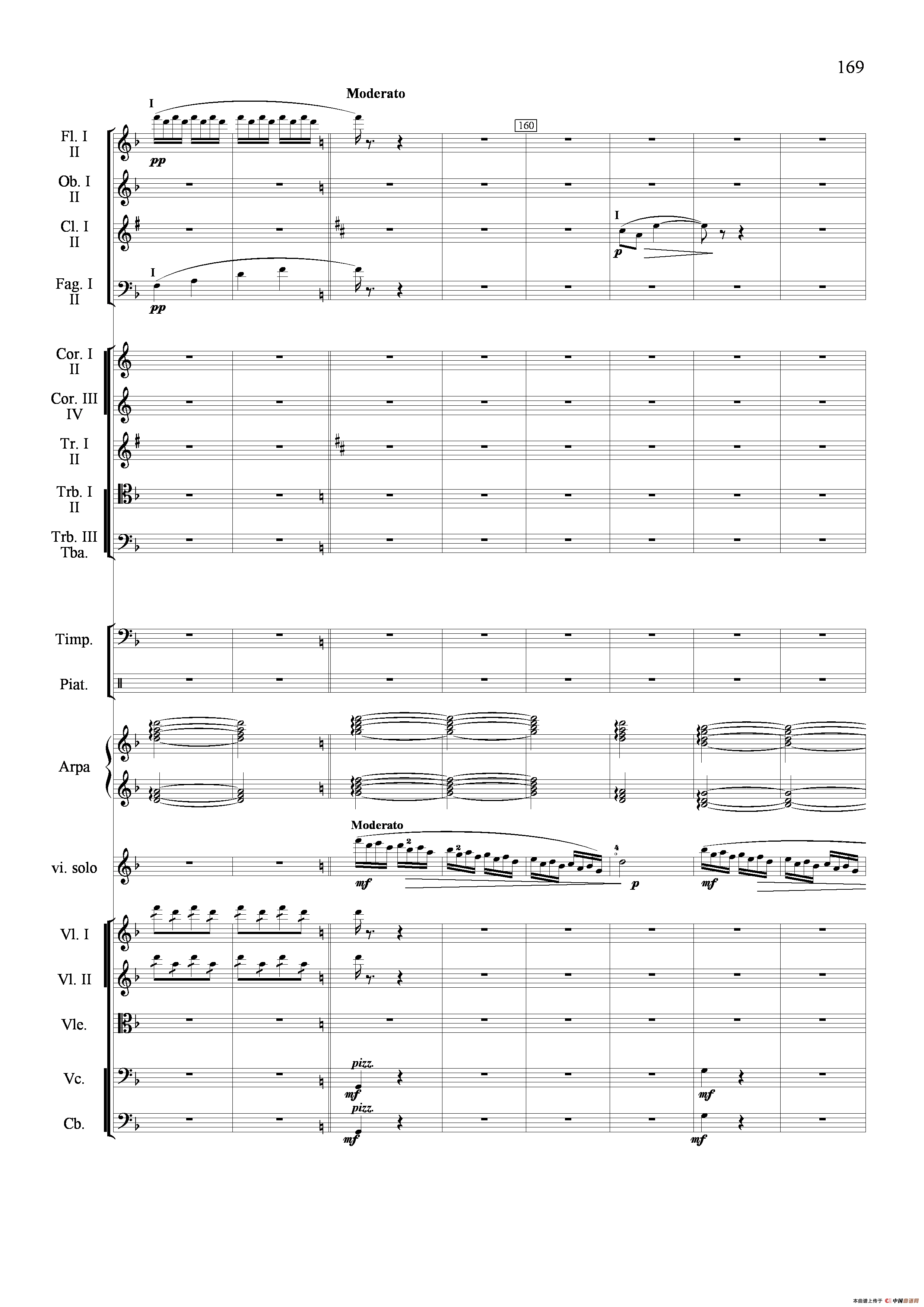 新生（小提琴协奏曲）（总谱）