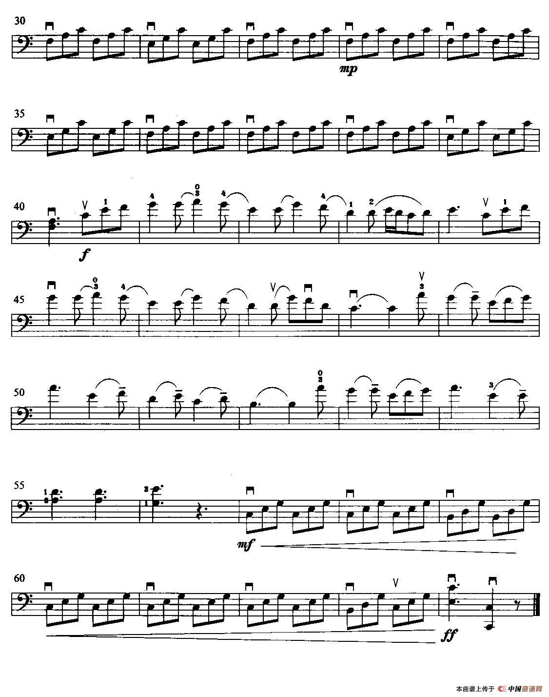 回旋曲（R·N·C·鲍夏沙作曲版）（大提琴二重奏）