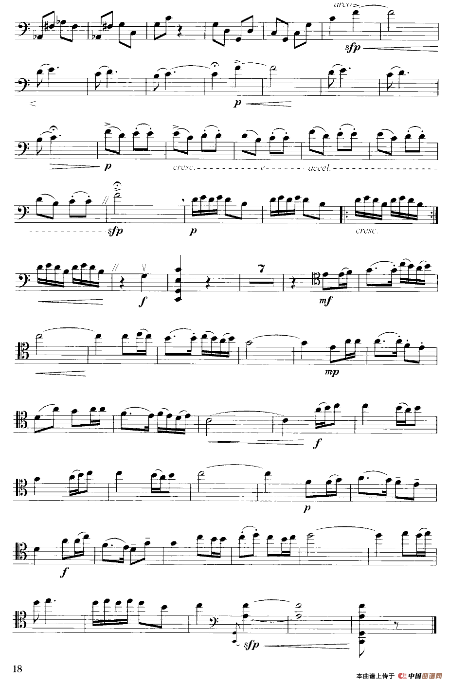 我骑着马儿过草原（大提琴）