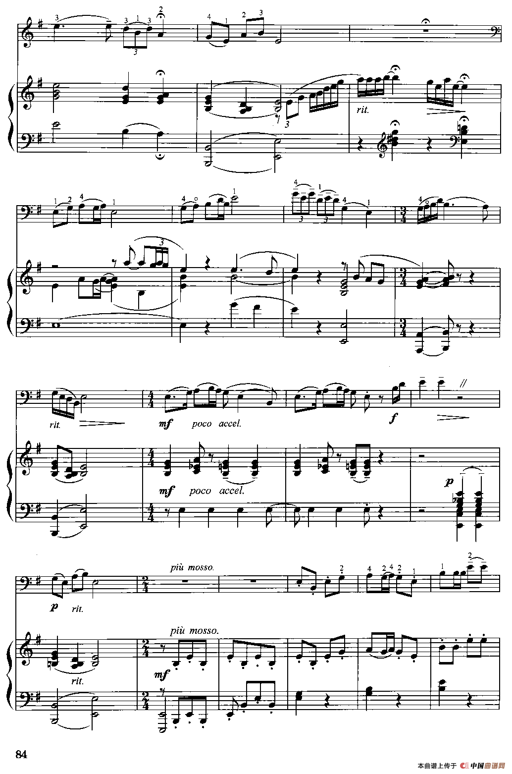 飞出这苦难的牢笼（大提琴+钢琴伴奏）