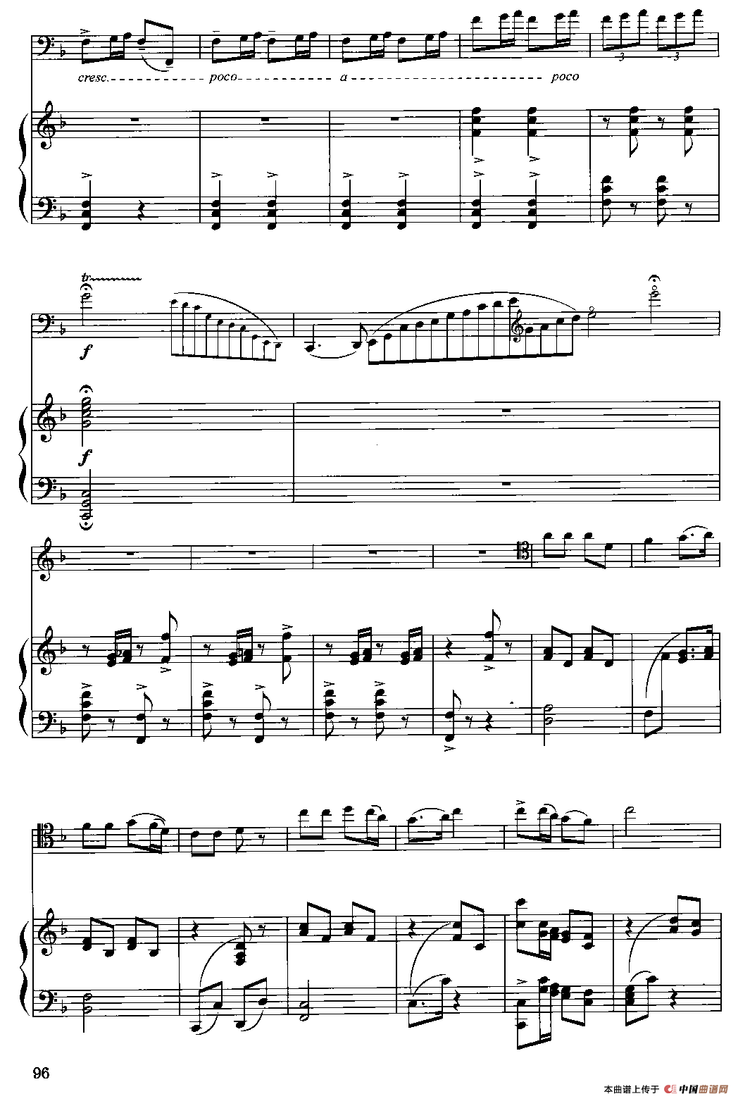 采伐歌（大提琴独奏+钢琴伴奏）