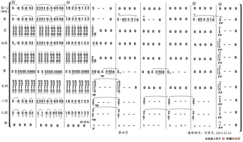 大浪淘沙（器乐合奏）