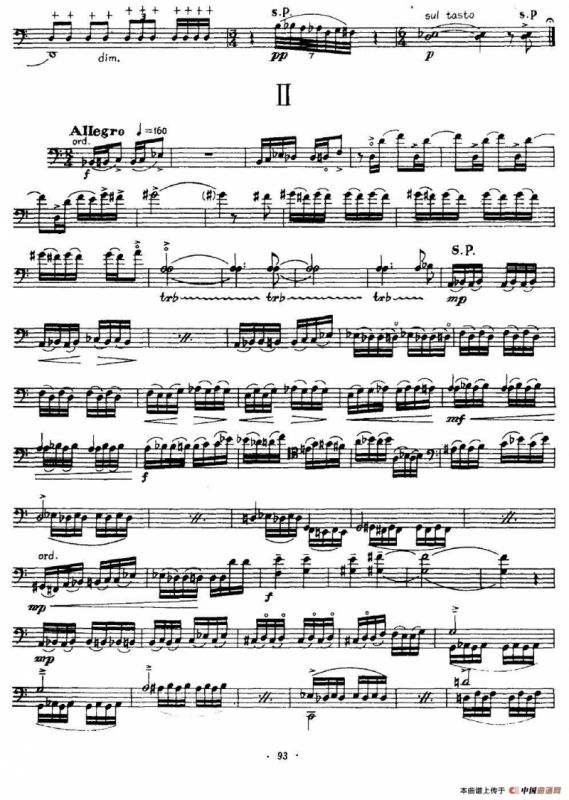 大提琴无伴奏组曲