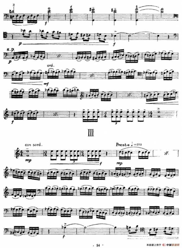 大提琴无伴奏组曲