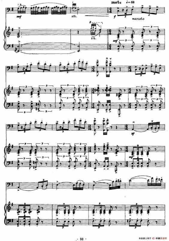 往事（大提琴+钢琴）