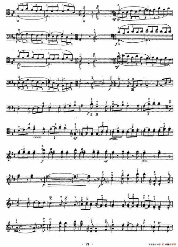 随想练习曲第十一首（大提琴）