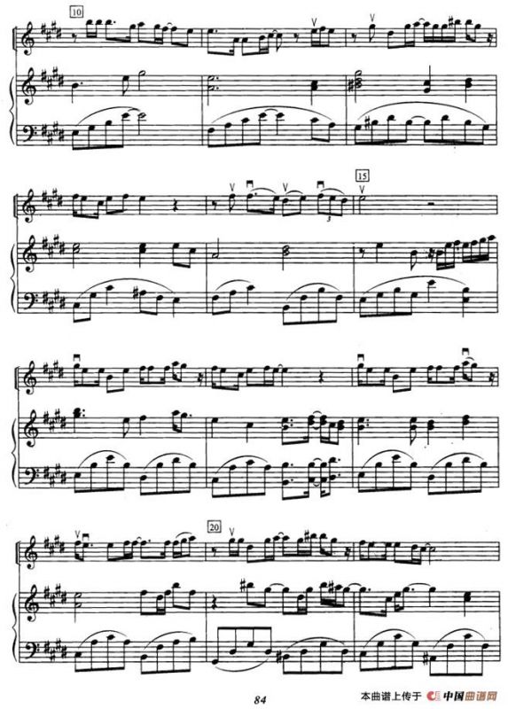 第三滴眼泪（小提琴+钢琴伴奏）