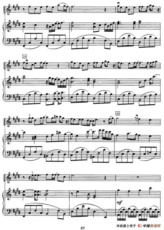 第三滴眼泪（小提琴+钢琴伴奏）