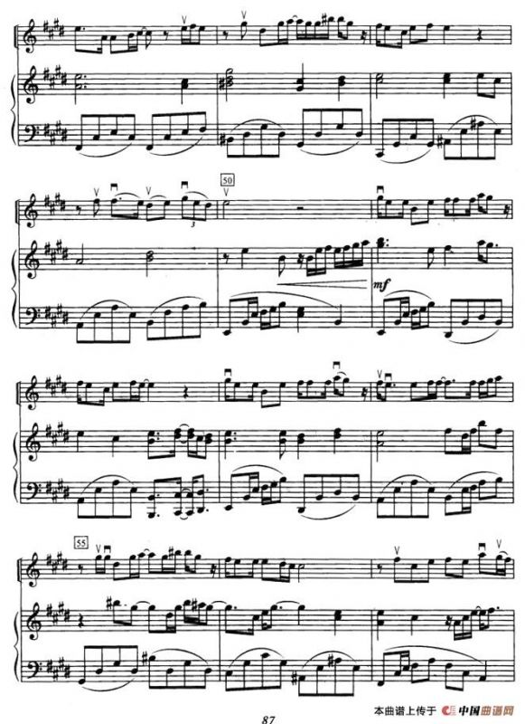 第三滴眼泪（小提琴+钢琴伴奏）