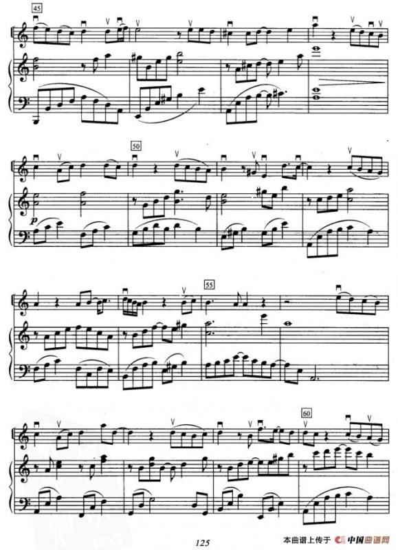 分手吧（选自《悲伤恋歌》）（小提琴+钢琴伴奏）