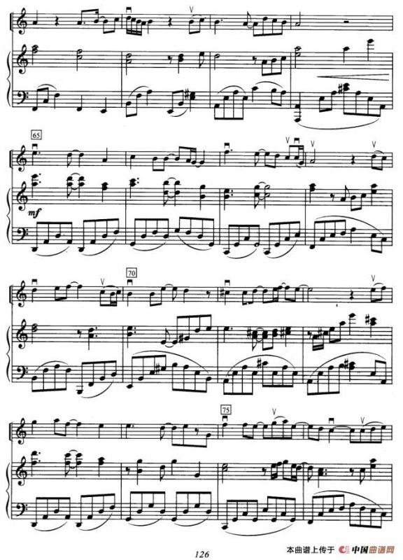 分手吧（选自《悲伤恋歌》）（小提琴+钢琴伴奏）