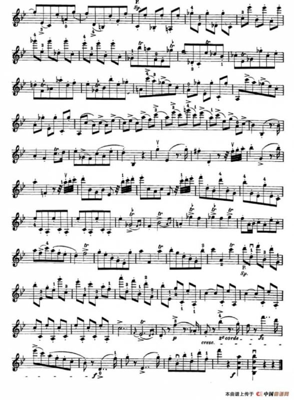24首小提琴练习曲之21