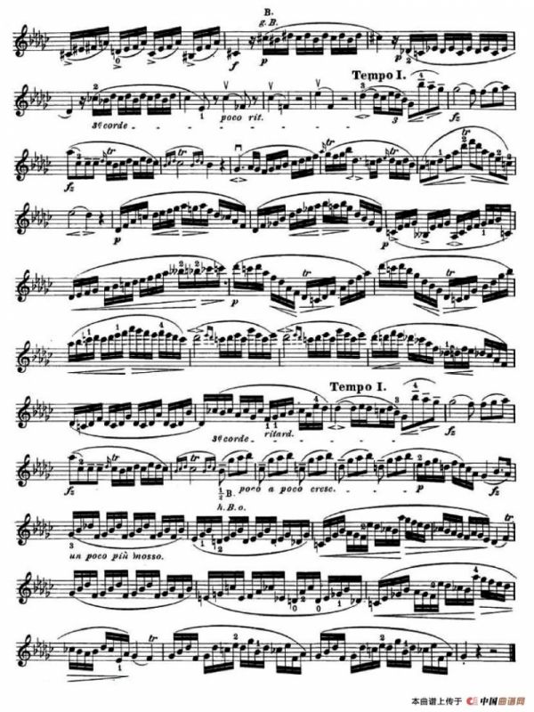 24首小提琴练习曲之13