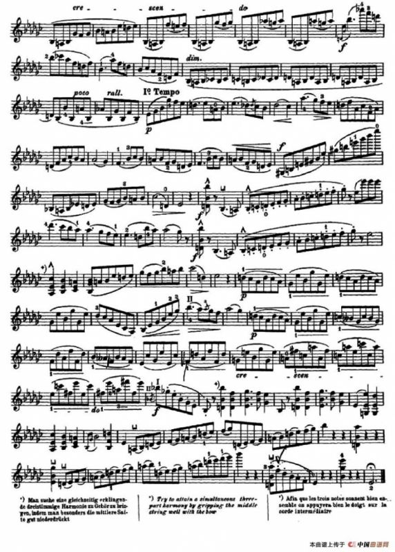 让·德尔菲·阿拉尔-12首小提琴隨想练习曲之14