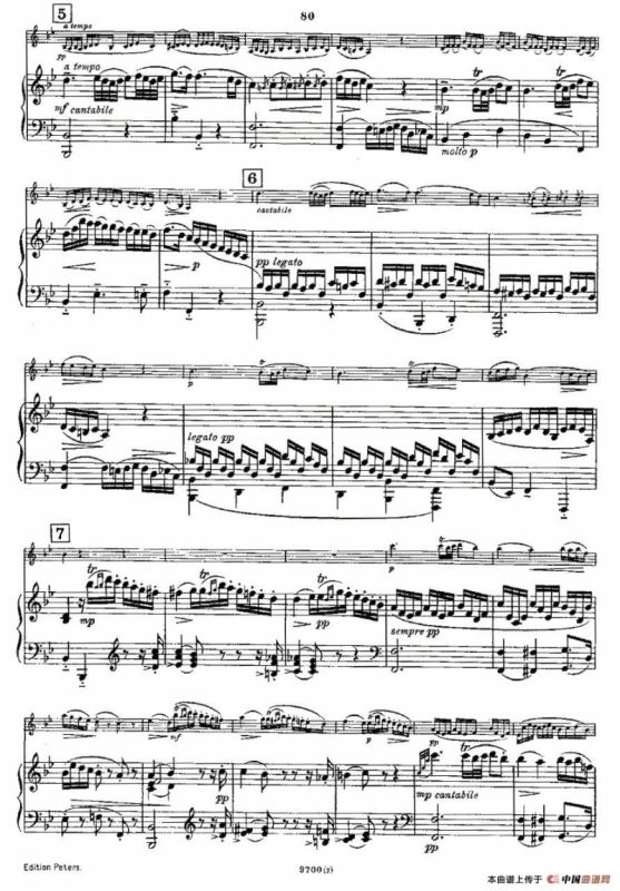 Mozart - Violin Sonata No.7, KV. 376（第七小提琴奏鸣曲）