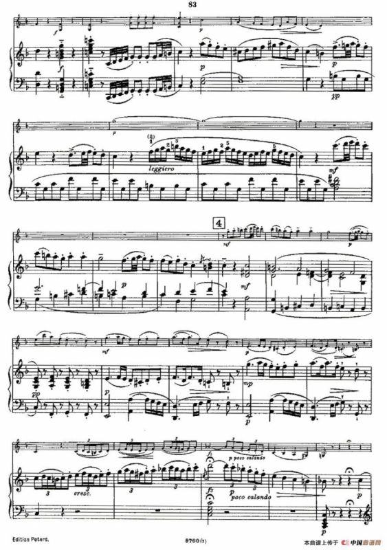 Mozart - Violin Sonata No.7, KV. 376（第七小提琴奏鸣曲）