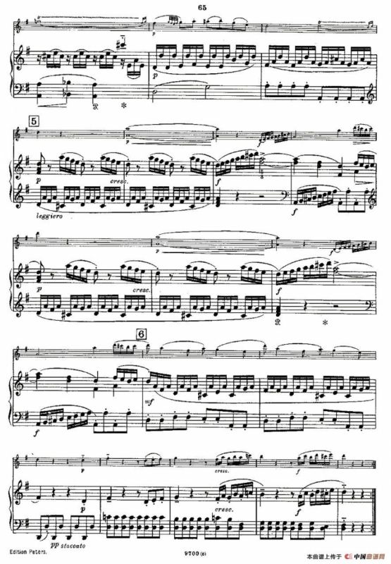 Mozart - Violin Sonata No.6, KV. 301（第六小提琴奏鸣曲）