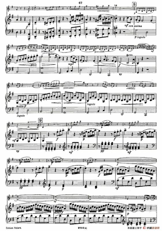 Mozart - Violin Sonata No.6, KV. 301（第六小提琴奏鸣曲）
