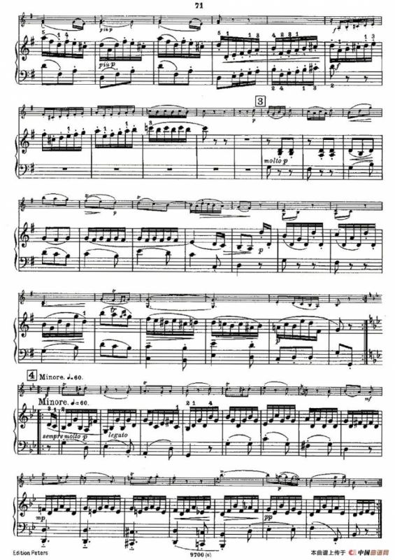 Mozart - Violin Sonata No.6, KV. 301（第六小提琴奏鸣曲）