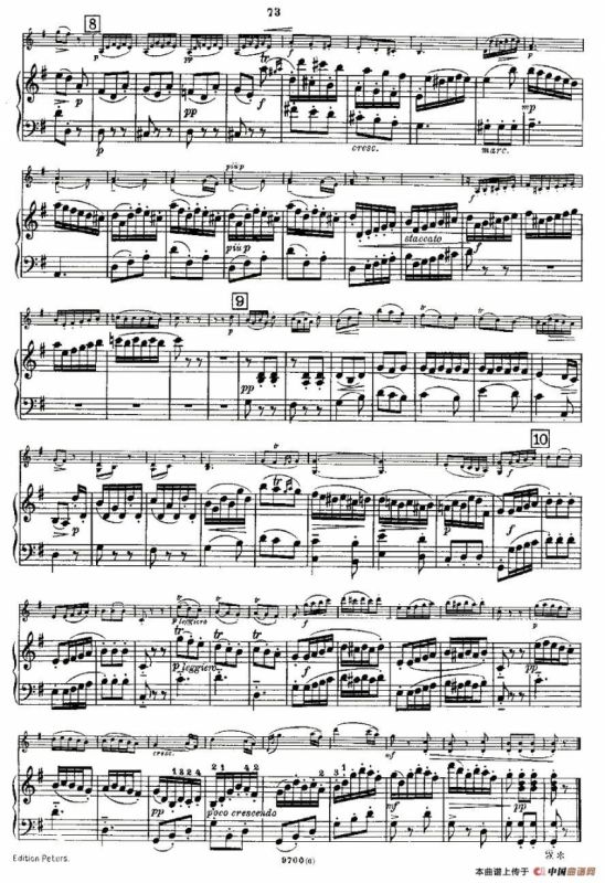 Mozart - Violin Sonata No.6, KV. 301（第六小提琴奏鸣曲）