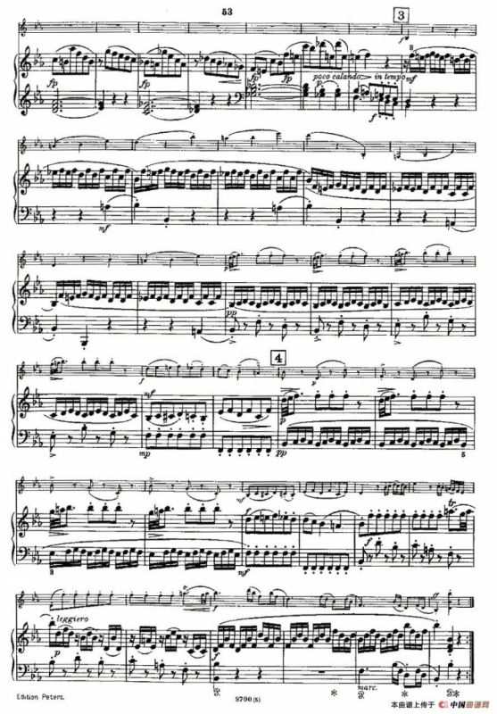 Mozart - Violin Sonata No.5, KV. 302（第五小提琴奏鸣曲）