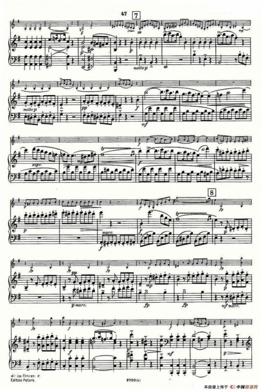 Mozart - Violin Sonata No.4, KV. 304（第四小提琴奏鸣曲）