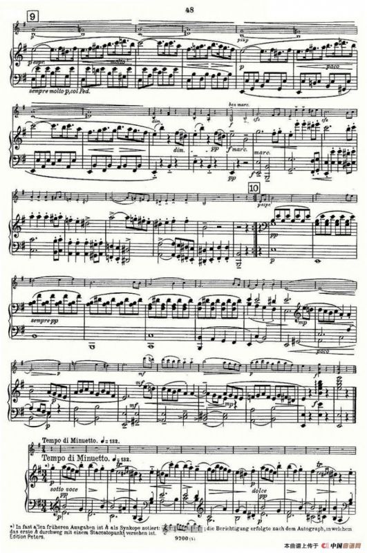 Mozart - Violin Sonata No.4, KV. 304（第四小提琴奏鸣曲）