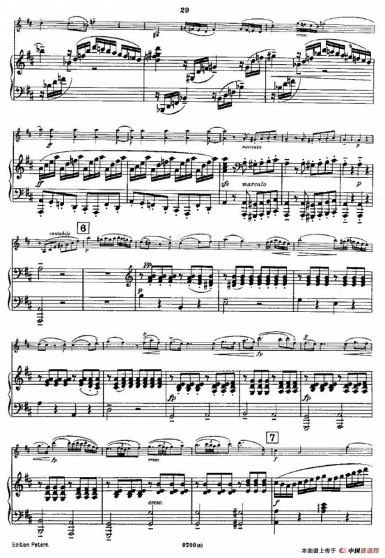 Mozart - Violin Sonata No.3, KV. 306（第三小提琴奏鸣曲）