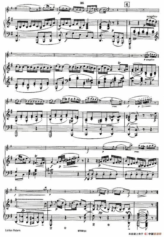 Mozart - Violin Sonata No.3, KV. 306（第三小提琴奏鸣曲）