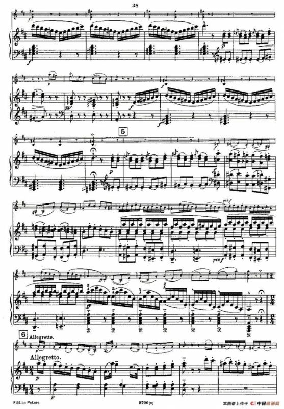 Mozart - Violin Sonata No.3, KV. 306（第三小提琴奏鸣曲）