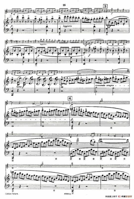 Mozart - Violin Sonata No.2, KV. 303（第二小提琴奏鸣曲）