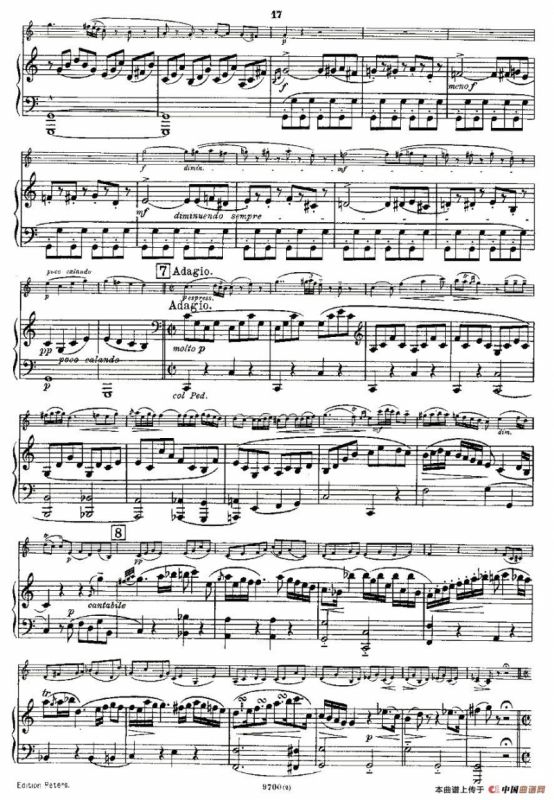 Mozart - Violin Sonata No.2, KV. 303（第二小提琴奏鸣曲）