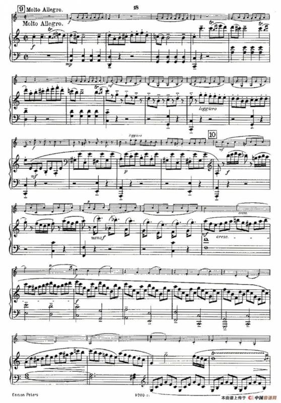 Mozart - Violin Sonata No.2, KV. 303（第二小提琴奏鸣曲）