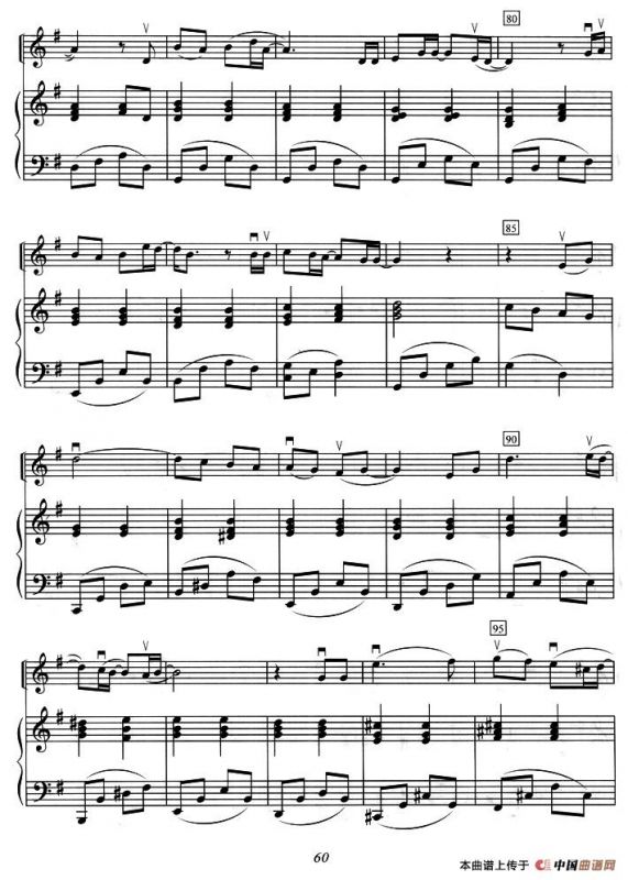 雪之花（小提琴+钢琴伴奏）